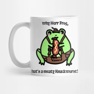 Saucy Frogs Around Europe ; Herr Frog Mug